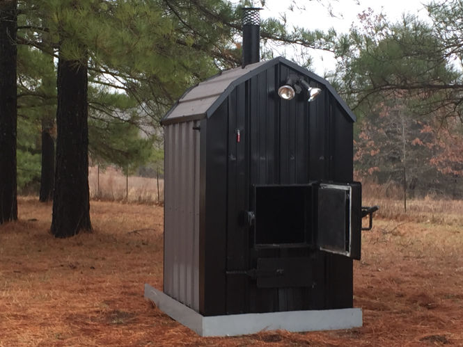 Hyprotherm FLRH series wood boiler
