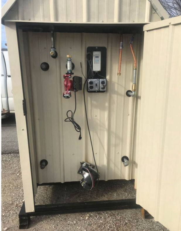 Hyprotherm Boiler Pump, thermostat and blower